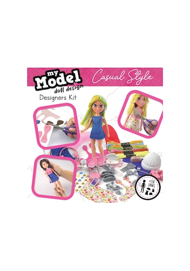 My Model Günlük Stil Kız Çocuk Bebek Tasarım Seti 1 Adet
