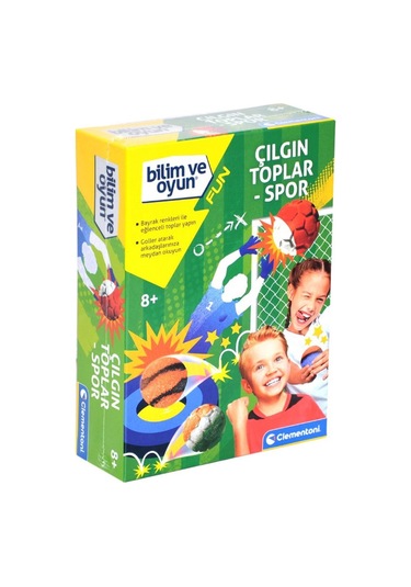 Clementoni Bilim ve Oyun Çılgın Toplar Spor Cle-64323