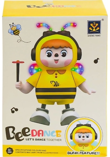 373-67a 3d Işıklı Müzikli Arı Dansı -prestij Oyuncak