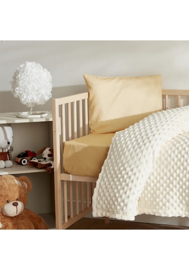 Karaca Home Bebek Lily Ekru Tomurcuk Battaniye 90 x 110 CM