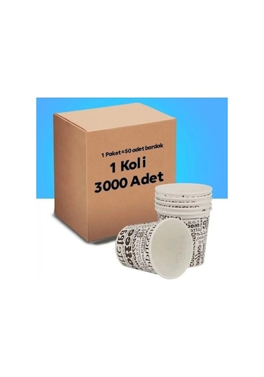 7 Oz Karton Bardak 3000 Adet Diğer