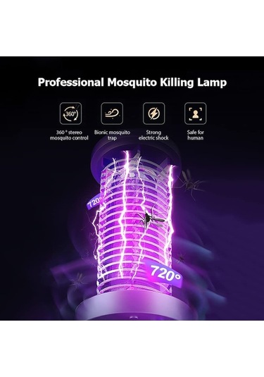 Createtech Usb Sivrisinek Qianfan Öldüren Lamba Lh