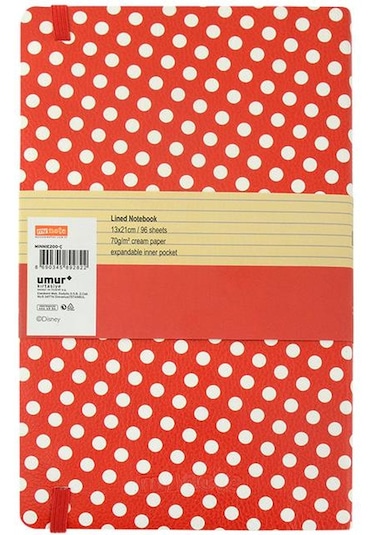 Mynote Minnie Mouse Defter 13x21 CM Karton Kapak Çizgili 96 Yapra N11.2535