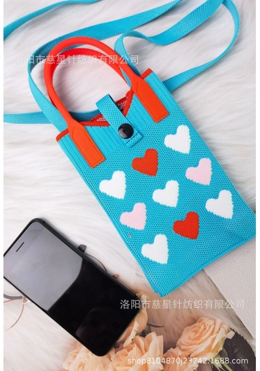 Yaz Sıcak Satış Sezon Örme Küçük Kare Çanta Kaliteli Çanta Crossbody Cep Brown Three Bears Kahverengi