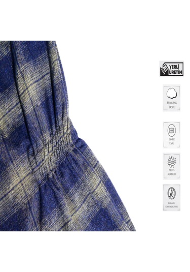 Ozclife Lastikli Ultra Dayanıklı Demans Tulum - L Beden