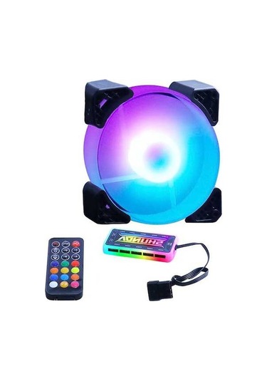 Didadodo 12cm Rgb Soğutma Fanı - Sessiz, Hidrolik Yataklı, Beyaz Yüksek Kapasiteli Beyaz