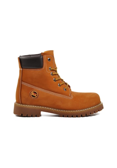 Bulldozer 240202 Tarçın Nubuk Hakiki Deri Bağcıklı Erkek Bot 001