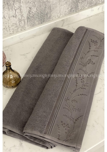 Özdilek Ditsy El-yüz Havlusu 3 Adet-antrasit Çok Renkli