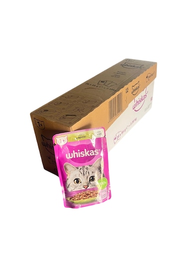 Whiskas Kuzu Etli Kedi Maması 85 Gr 28 Adet
