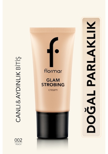 Flormar Glam Strobing Aydınlatıcı Makyaj Bazı 002 Peach