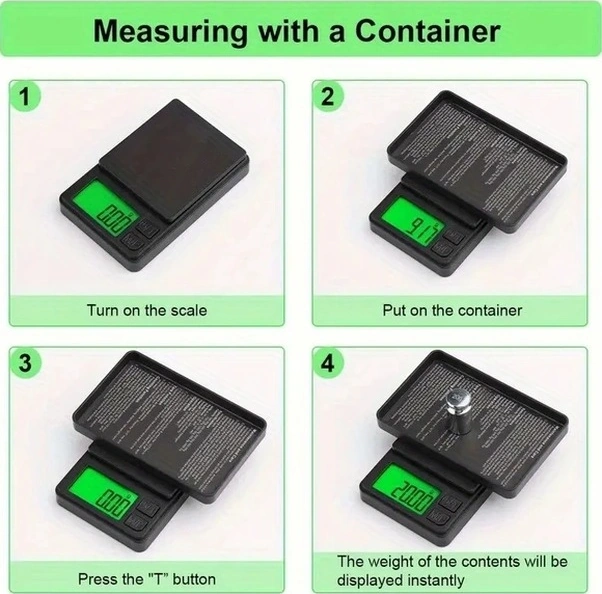 Trendooze Parlak Ekranlı 500g Hassas Cep Terazisi Sunshine022 Mutfak Kuyumcu