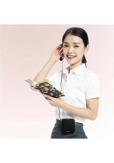 Jialan Mini Kablolu Headworn Mikrofon Ses Amplifikatörü Hoparlör