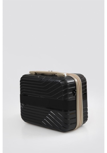 Ççs Unisex Makyaj Çantası C.ccs5240 Siyah-bej