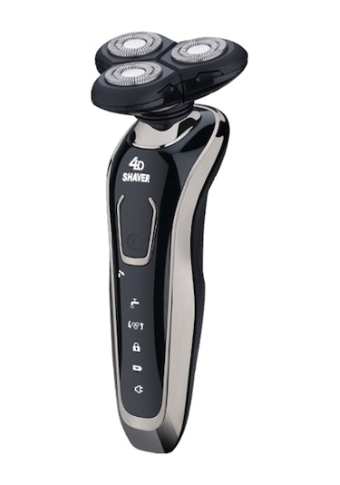 Yifomall Elektrikli Tıraş Makinesi Çok Fonksiyonlu Şarj Edilebilir Tıraş Makinesi Yıkanabilir Yüzen Üç Bıçaklı Sakal Tıraş Makinesi