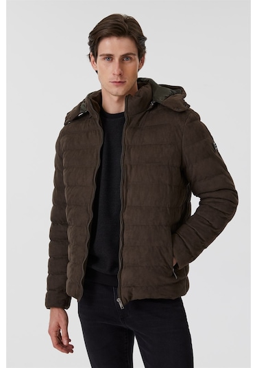 Lee Cooper Steel Erkek Mont Kahve Kahverengi