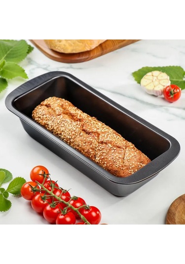 Daniks Dikdörtgen Yapışmaz Pastirlı Pişirme Kalıbı 186768926 Siyah