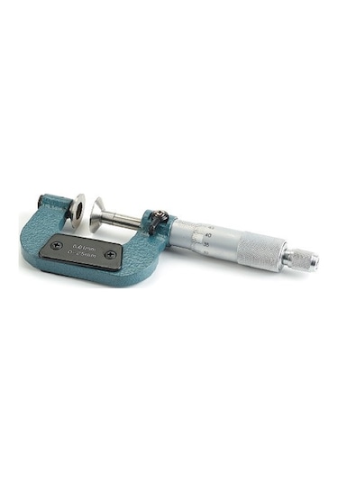 Gfb Dişli Mikrometresi Şapkalı 0 - 25 X 0,01 Mm