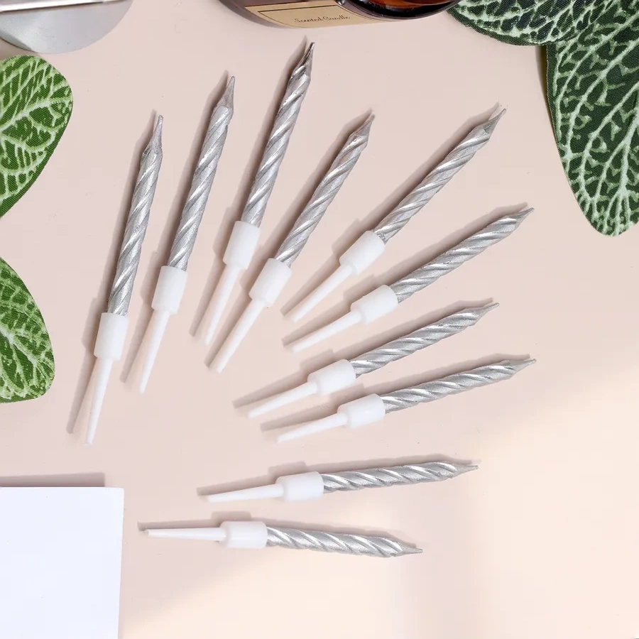 Strana Karnavalia Pasta Mumları "spiral" 10 Adet 5 Cm 417208615 Diğer