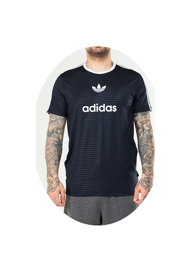 Adidas Ef-4380 Erkek Polyester T-shirt Lacivert
