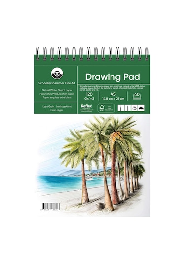 Schoellershammer Drawing Pad Çizim Defteri 120 Gr A5 40 Yaprak