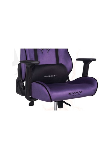 Rio Plus Balerion Terletmez Kadife Kumaş Mor Gaming Oyuncu Koltuğu -8 Mor