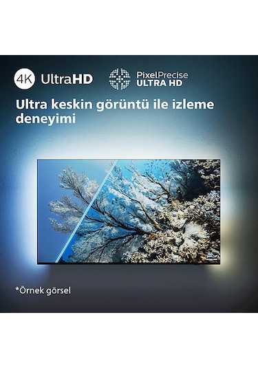 Philips 43PUS8309/62 43" Uydu Alıcılı 4K Ultra HD Ambilight Smart LED TV