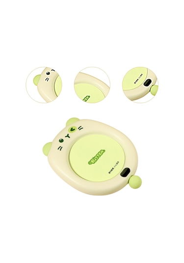 Homyl Su Için Akıllı Kupa Isıtıcı Ped Yaratıcı Masa Yeşil