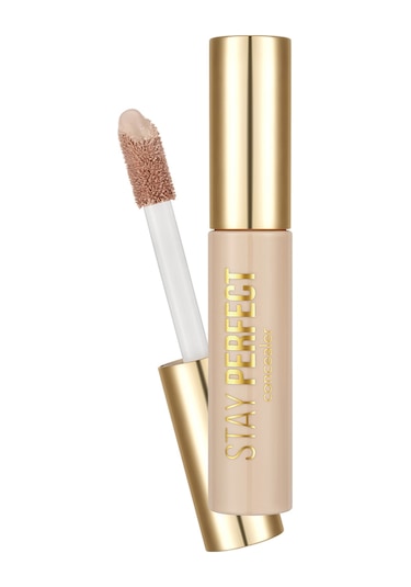 Flormar Stay Perfect Yüksek Pigmentli & Yarı Mat Bitişli Likit Kapatıcı 007 Light Beige