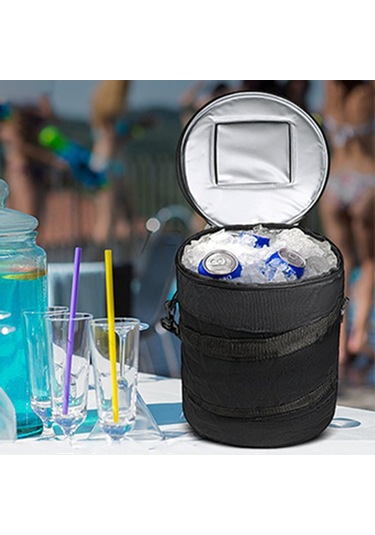 Dolıty Yalıtımlı Soğutucu Çanta Golf Arabası Buz Paketi Su Siyah