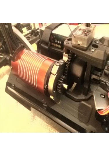 Yaozixa Kyosho Mp10 Hsp Hobao Fs Racing İçin Metal-plastik Motor Tutucu Seti - 1/8 Kumandalı Araba Off-road Kamyon Nitro Motoru Montaj Aparatı