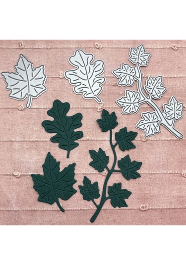 Sones Yapraklar El Scrapbooking Kabartma Kesme Kalıbı