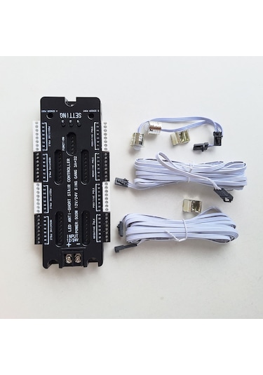 Sensörlü Merdiven Basamak Led Aydınlatma Kontrol Cihazı 12/24v