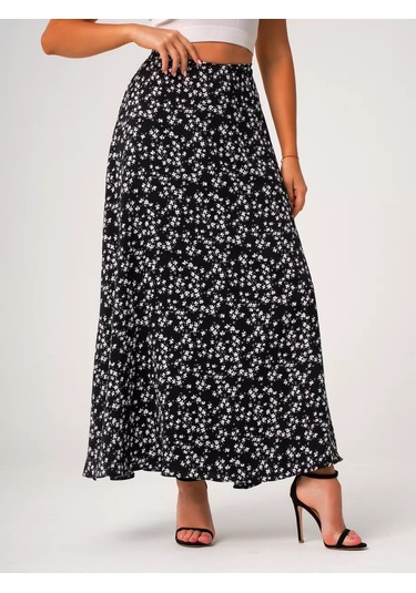 Asi Mi Uzun Maxi Toprak Etek 225805260 Siyah