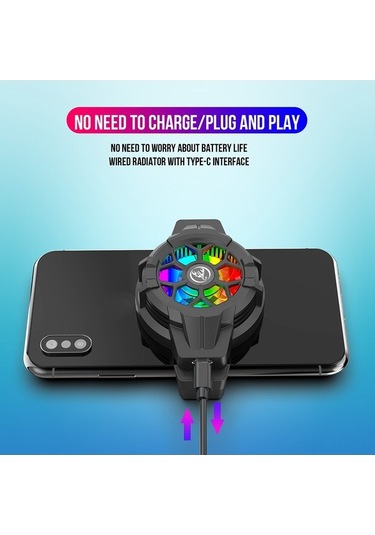 Didadodo Hxsj P10 Mobil Soğutucu - Hızlı Isı Dağıtım, 4200 Rpm Fan, Geniş Uyumluluk