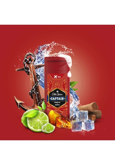 Old Spice Captain Duş Jeli ve Şampuan 50 ML