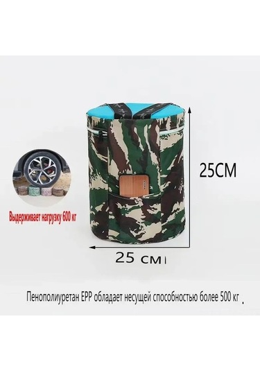 Ulzyvf Katlanır Taşıma Taburesi - Renkli, Hafif, 25x25cm, 100kg Kapasite, Bahçe & Seyahat Çok Renkli