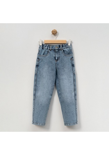 Overdo Kids 5-8 Yaş Çocuk Pantolon Mavi