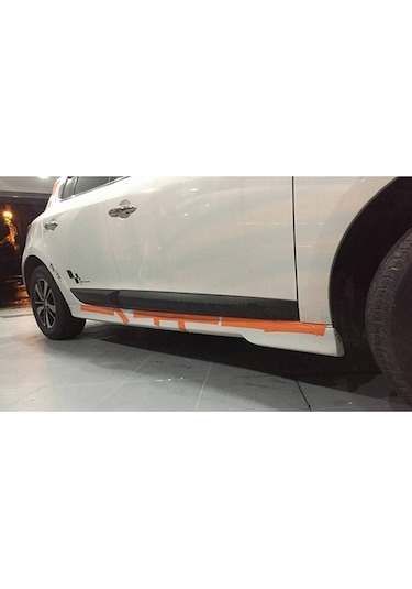 Megane 3 Sport Marşpiyel Seti Mat Siyah Plastik  2009 - 2016