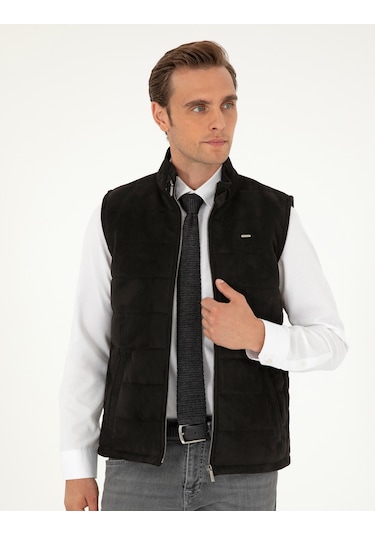 Pierre Cardin Erkek Siyah Deri Mont-kaban 50300552-001