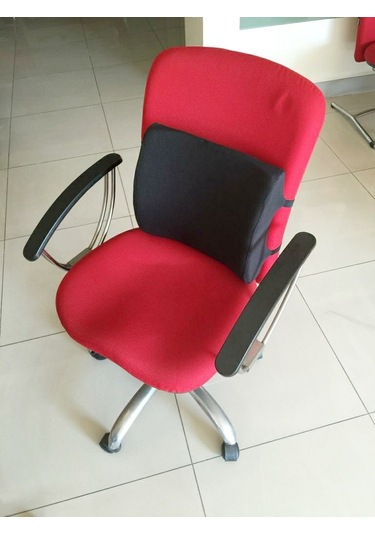 Visco Li Ortopedik Seyaha Boyun Yastık, Bel Yastığı Oturma Minder