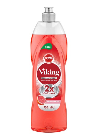 Viking Technopower Misket Limon + Kara İncir + Greyfurt Bulaşık Deterjanı 3 x 750 ML
