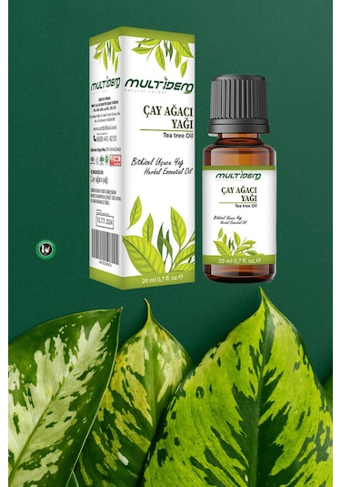 Multidem Çay Ağacı Bikisel Yağ 20 ML