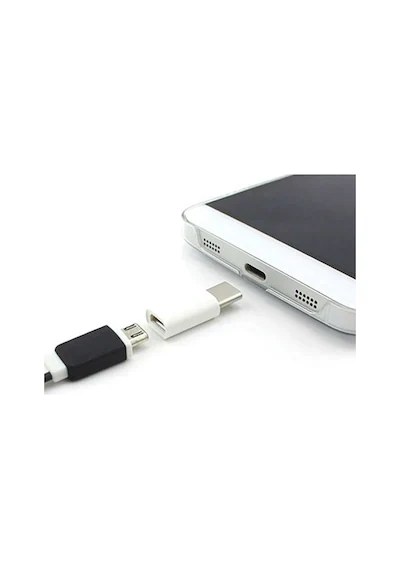 Micro Usb Type-c Ceviren Adaptör Sadece Sarj İçin 01-box Packing