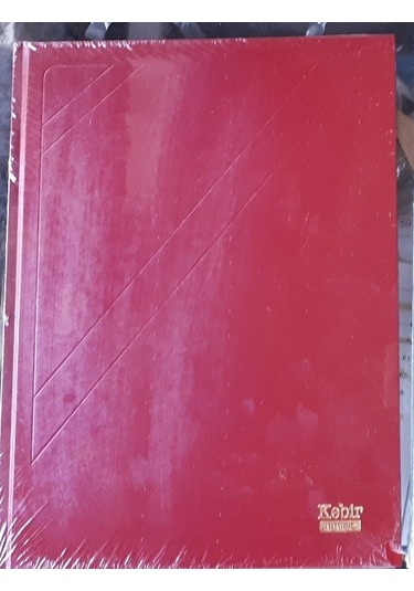 Ticari Defter Kebir 25 Cm X 35 Cm 100 Yp Sert Kapak Cilt