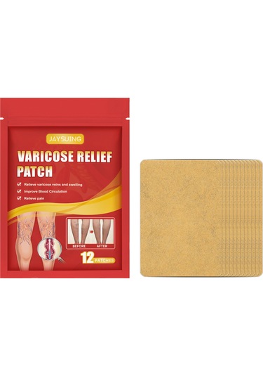Vkemall Jaysuing Varis Rahatlatıcı Bant - Bacak Ağrısı Ve Şişlik İçin 12'li Paket
