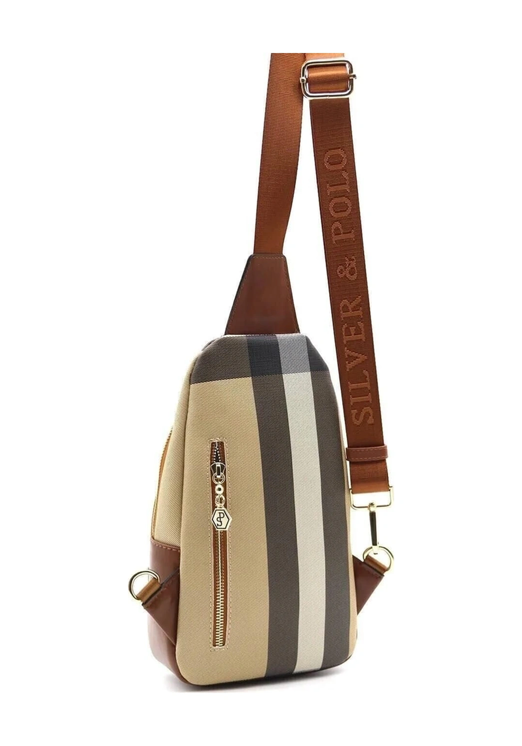 Silver Polo Kadın Bel Çanta 959 Bej - Taba