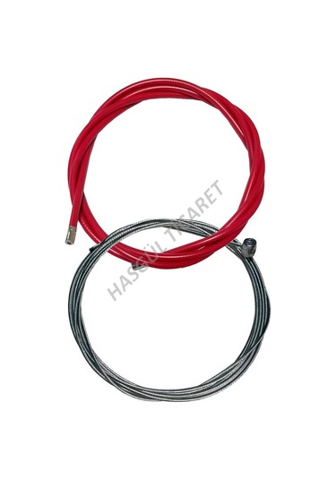 Hsgl Bisiklet Siyah Full Aluminyum Promax V-Fren Kırmızı Fren Dış