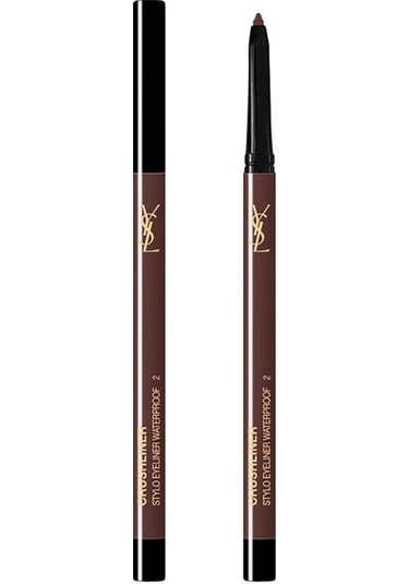 Yves Saint Laurent Crushliner Stylo Waterproof Eyeliner 2 Brun Universel