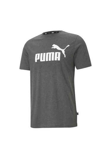 Puma 58673601 Ess Heather Tee Erkek Tişört 001