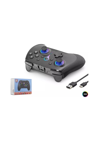 Nodar Nd505b Rgb Bluetooth Gamepad Pc Apple Uyumlu iOS Android Switch Ps3 Ps4 Uyumlu